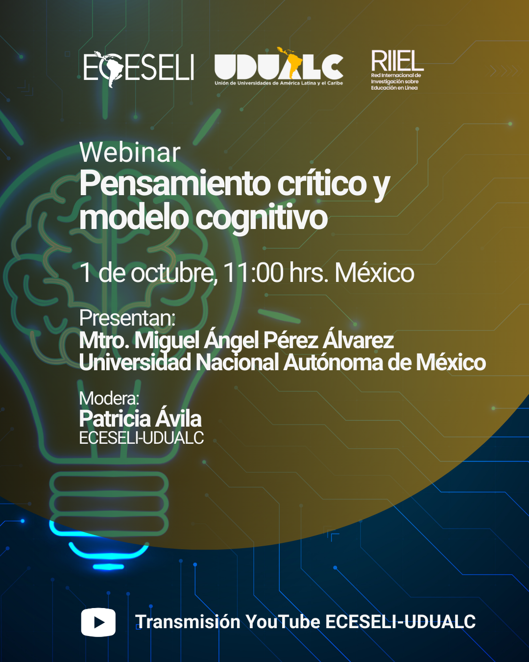 [Webinar] Pensamiento crítico y modelo cognitivo
