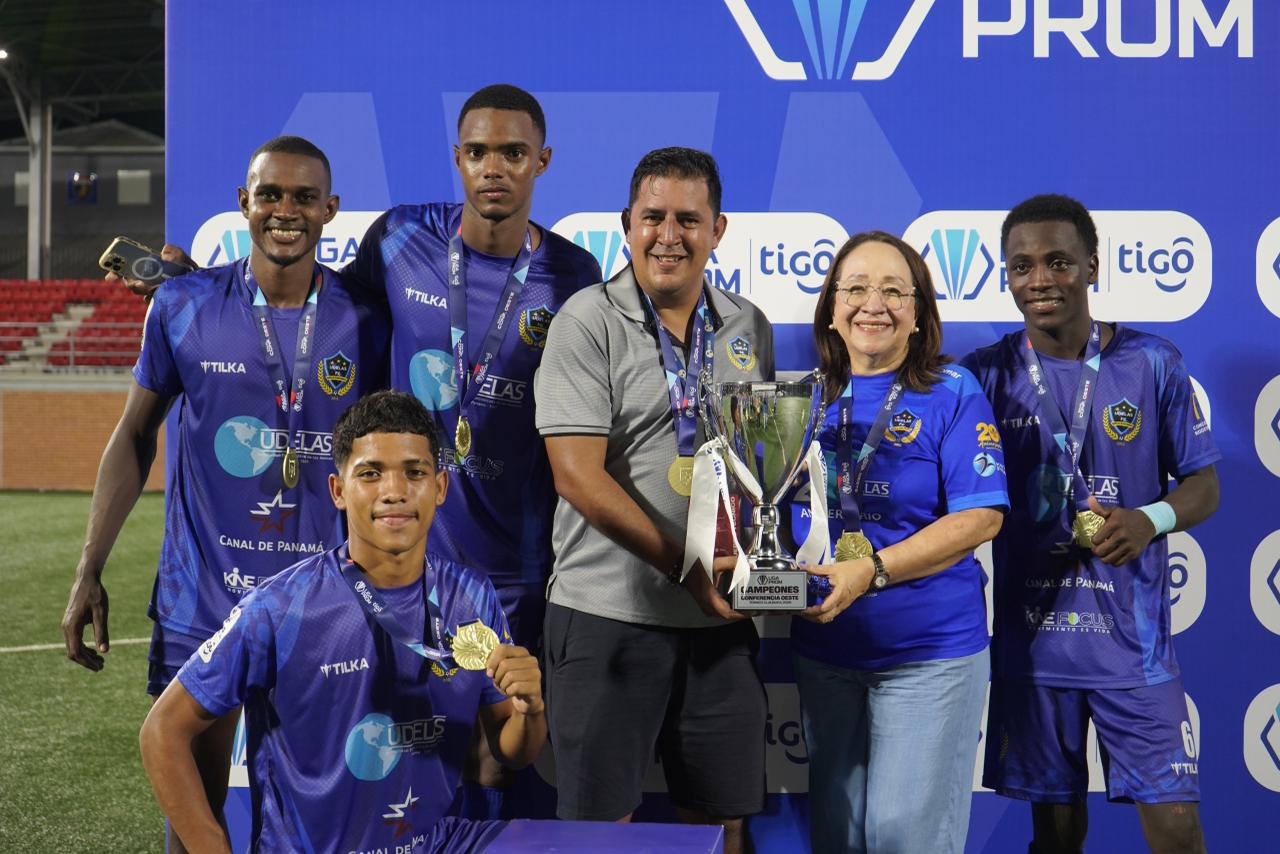 UDELAS FC se corona campeón de la Conferencia Oeste de la Liga Prom