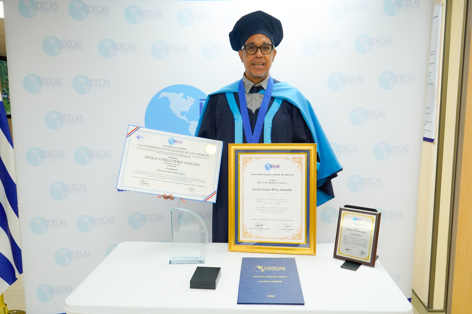 UDELAS distingue al maestro Danilo Pérez con Doctorado Honoris Causa